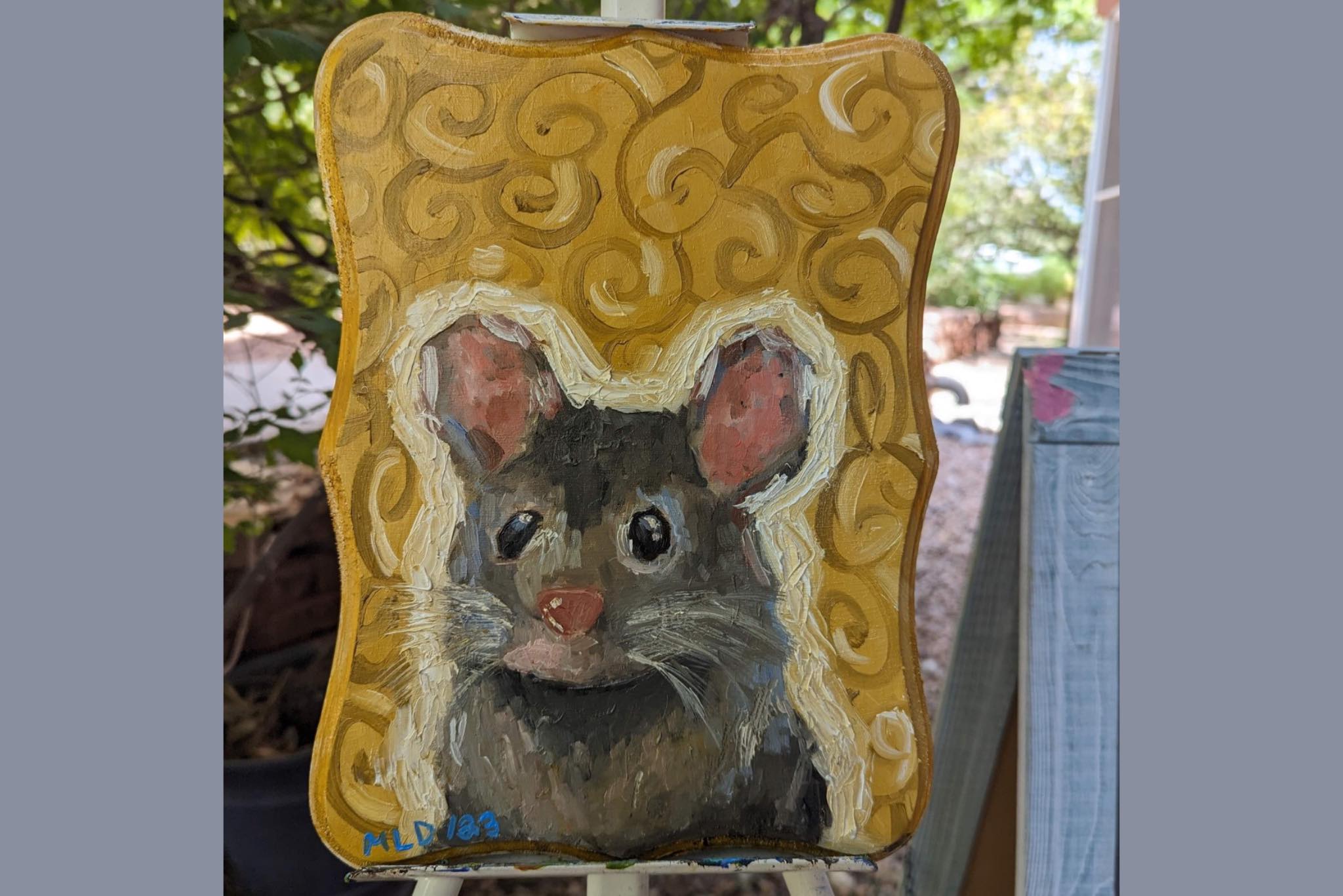 studentg artwork of mouse