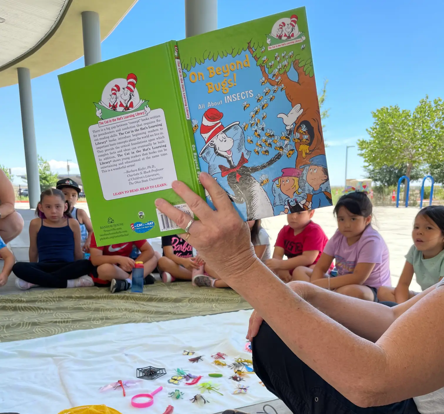 Summer Program, going on a bug hunt