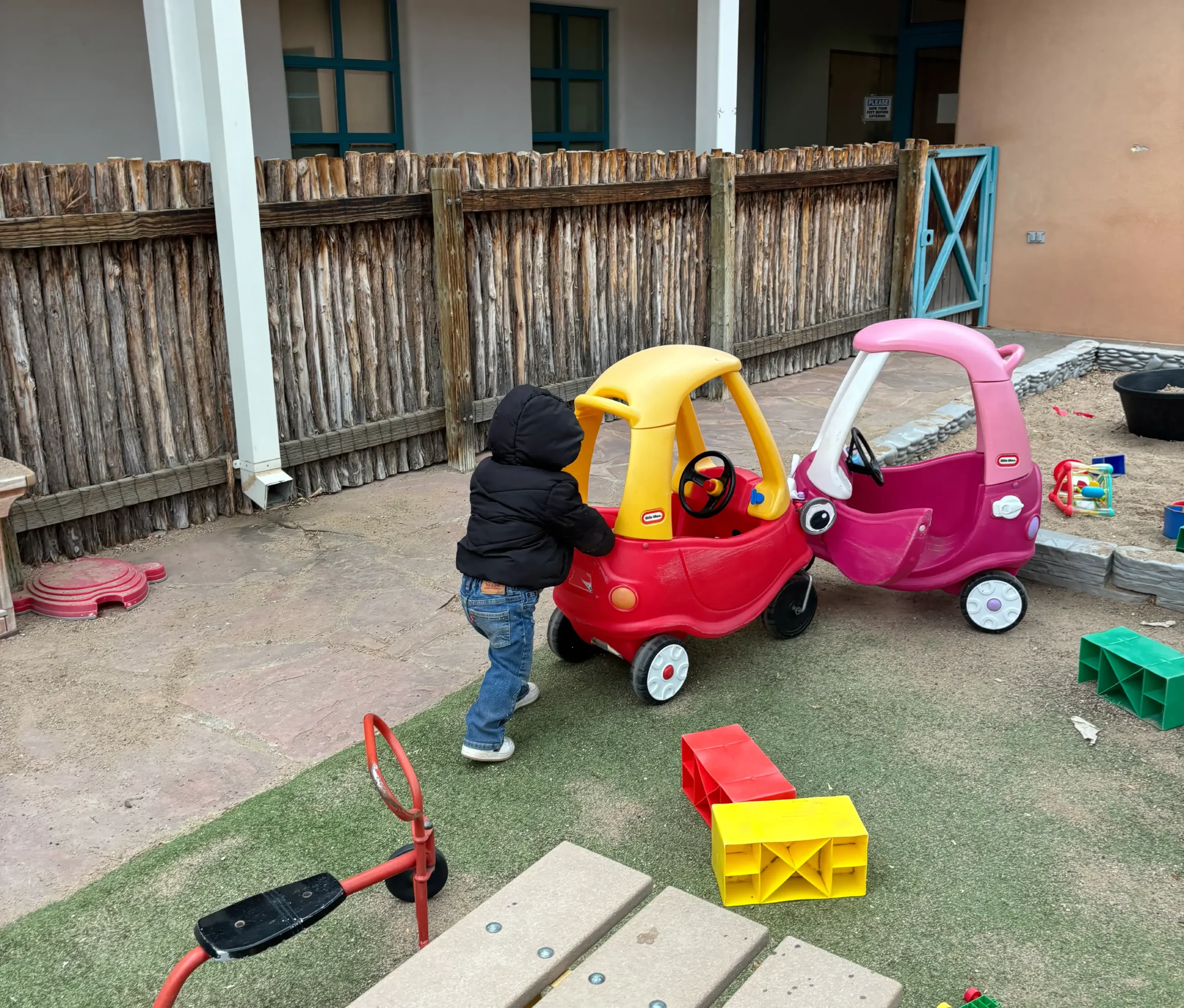 Courtesy photo: Driving my truck in the cool weather