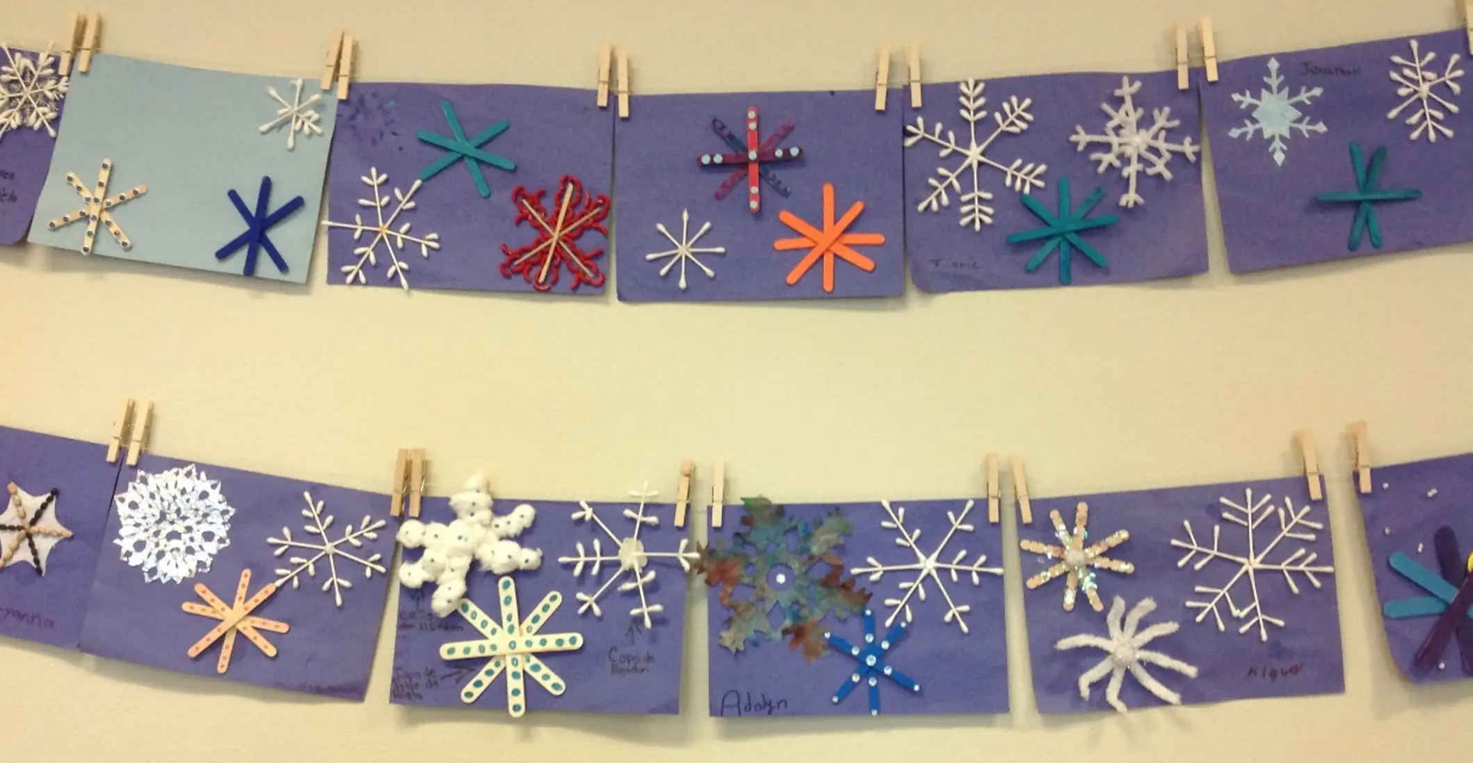 Courtesy photo: Be creative and design a unique snowflake.